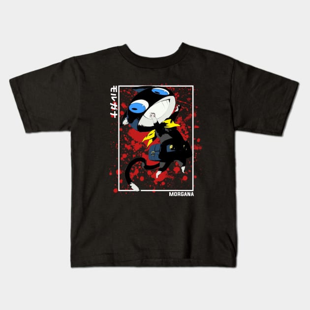 Morgana Persona 5 Kids T-Shirt by Otaku Emporium